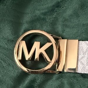 Michael Kors Men's Gold Buckle Belt
